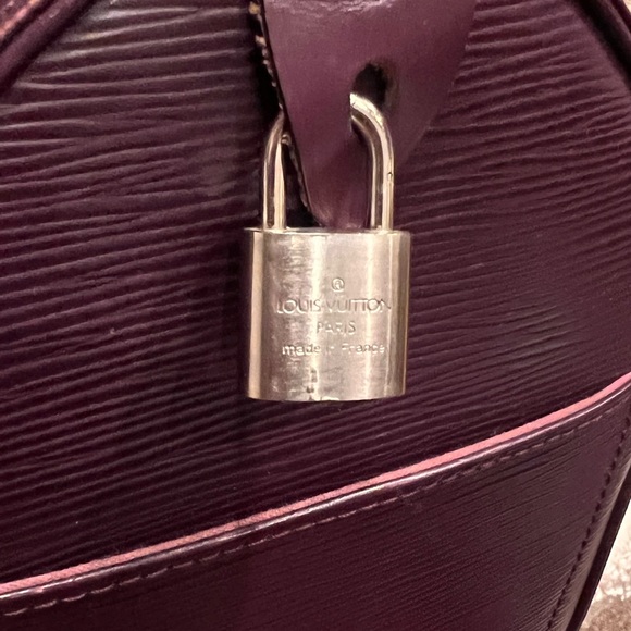 Louis Vuitton Speedy Epi 35 Purple Hand Bag - Picture 5 of 7
